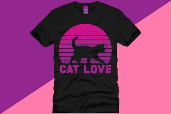 CAT LOVE VINTAGE RETRO CAT T SHIRT Review