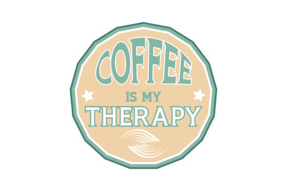 Coffee Is My Therapy Retro Groovy Style Review