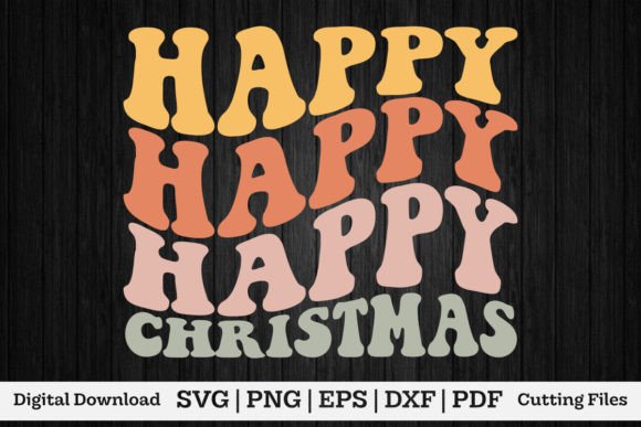 Holiday Embroidery Review: Happy Christmas Retro Vintage Design