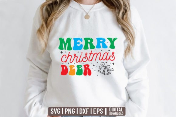 Merry Christmas Deer - Retro Christmas S Review