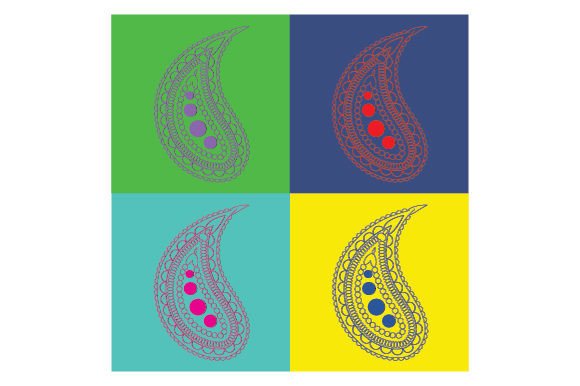 Retro 60s Paisley Pattern Review