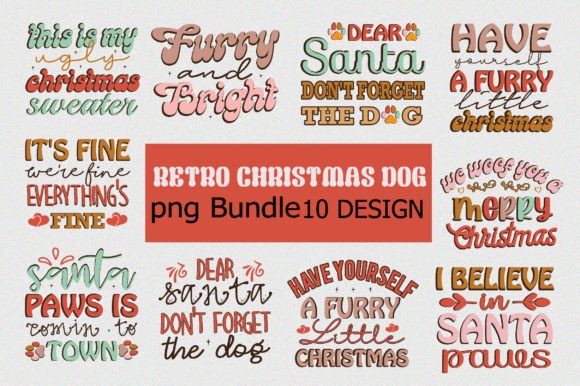Retro Chritsmas Dog Bundle Review