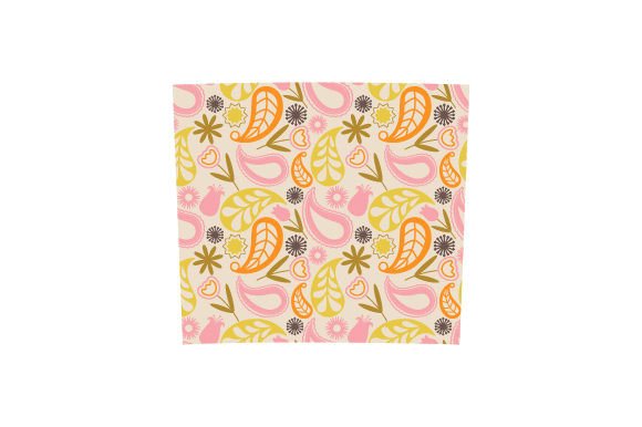 Retro Flowers Paisley Tumbler Wrap, 20 Oz Review