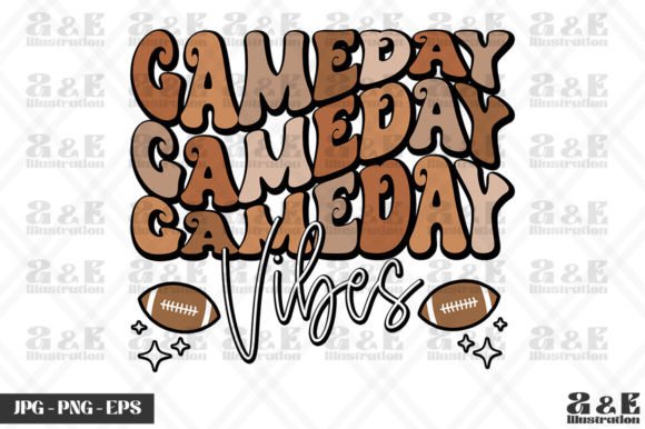 Retro Gameday Vibes American Football