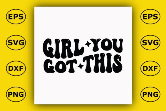 Retro Girl Power T-shirt Design, Girl Review