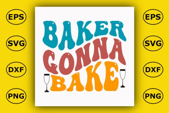 Retro Potholder Design, Baker Gonna Bake Review