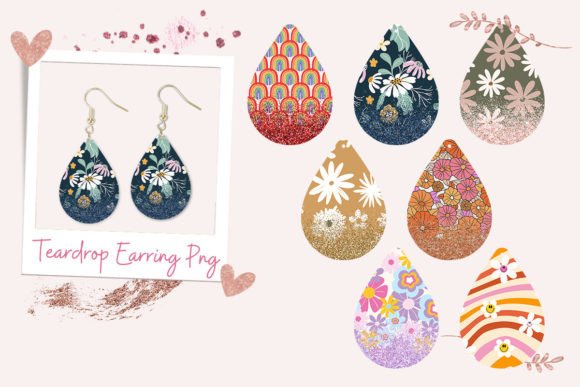Vintage Retro Flower Teardrop Earring Review